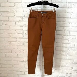 Levi’s Brown Skinny Jeans Mid Rise Size 25